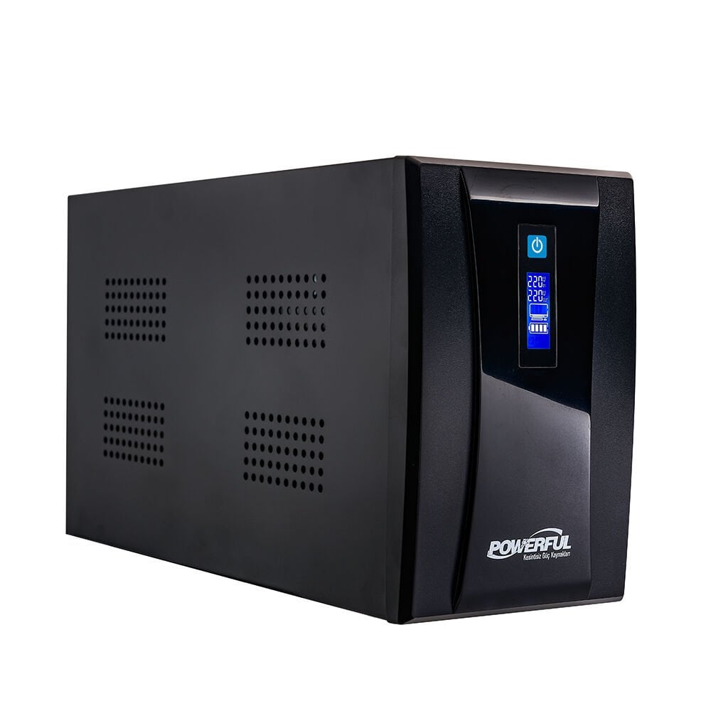 Powerful SLD-2000 2000VA 1200W Line Interactive UPS Kesintisiz Güç Kaynağı