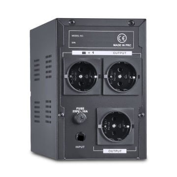 Powerful SLD-1500 1500VA 900W 2*12V 9Ah Akülü Line Interactive UPS Kesintisiz Güç Kaynağı