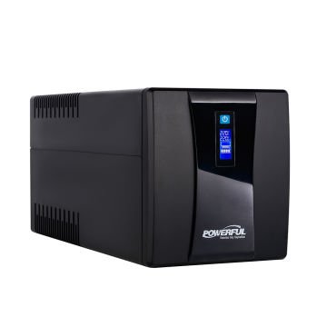 Powerful SLD-1000 1000VA 600W 2*12V 7Ah Line Interactive UPS Kesintisiz Güç Kaynağı
