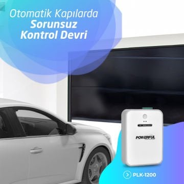 Powerful PLK-1200 1000 W 2*12V 9Ah Akülü Kepenk UPS Güç Kaynağı