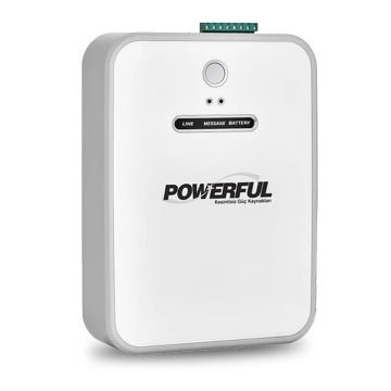 Powerful PLK-1200 1000 W 2*12V 9Ah Akülü Kepenk UPS Güç Kaynağı