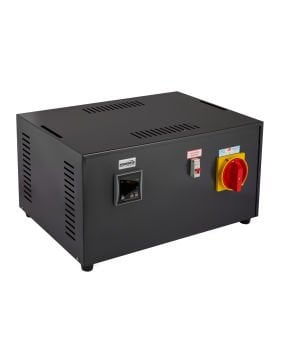 Powerful PSM-1110 10 kVA (10000 VA) Mikro İşlemcili Koruma Üniteli Voltaj Regülatörü Siyah