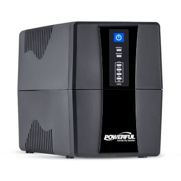 Powerful SLE-850 800VA 480W 1*12V 7,5 Ah Akülü Line Interactive UPS Kesintisiz Güç Kaynağı