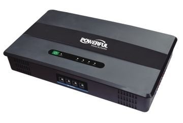 Powerful PMC-14400 4x4000 mA Lityum İyon Pil CCTV Güvenlik Kamera UPS Kesintisiz Güç Kaynağı