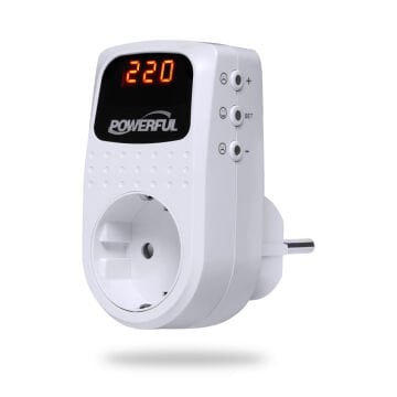 Powerful VP-116 3500W Tekli Gerilim Koruma Prizi