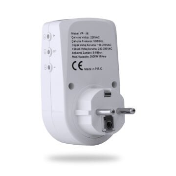 Powerful VP-116 3500W Tekli Gerilim Koruma Prizi