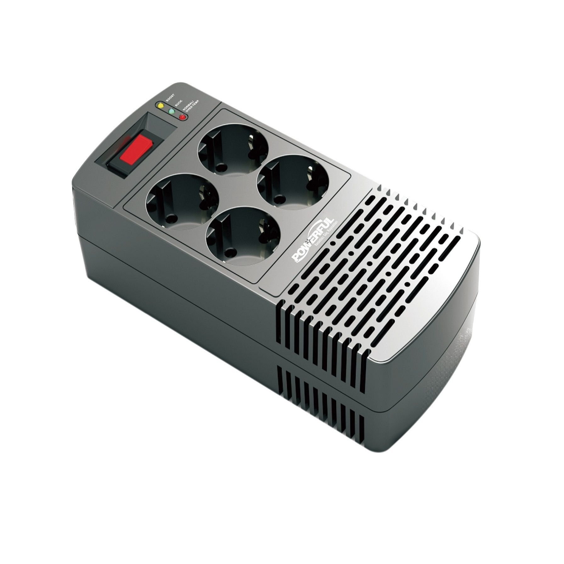 Powerful AVR-1000 1000VA 600 W Buzdolabı-Kombi-TV-Bilgisayar Voltaj Regülatörü