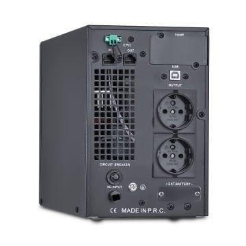 Powerful PSE-1101 1KVA 1000 VA Online UPS Kesintisiz Güç Kaynağı 2*12V 7Ah Akülü