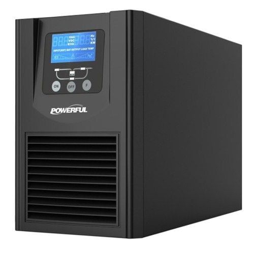 Powerful PSE-1101 1KVA 1000 VA Online UPS Kesintisiz Güç Kaynağı 2*12V 7Ah Akülü