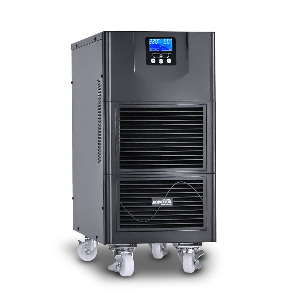 Powerful PSE-1106 6KVA Online UPS Kesintisiz Güç Kaynağı 16*12V 7AH Akülü