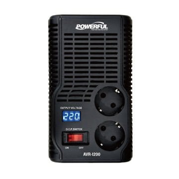 Powerful AVR-1200 1200VA 600W Otomatik Voltaj Regülatörü