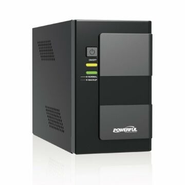 Powerful PGL-650 650VA 330W  ( NAS HABERLEŞMELİ ) Lityum İyon Pil Line Interactive UPS Kesintisiz Güç Kaynağı 