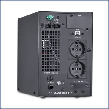 Powerful PSE-1101 1000VA 1000W 1KVA Ups Kesintisiz Güç Kaynağı 2x12V 7Ah Akülü ( OUTLET )
