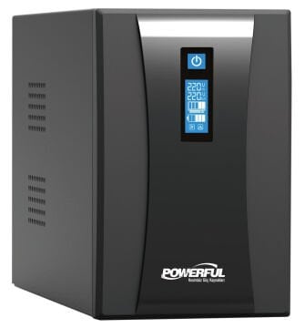 Powerful SLD-2000 2000VA Line Interactive Kesintisiz Güç Kaynağı ( OUTLET )