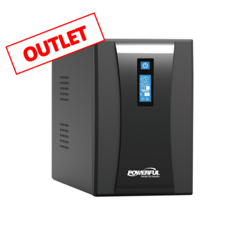 Powerful SLD-2000 2000VA Line Interactive Kesintisiz Güç Kaynağı ( OUTLET )