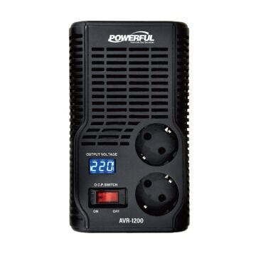 Powerful AVR-1200 1200VA Otomatik Voltaj Regülatörü ( OUTLET )
